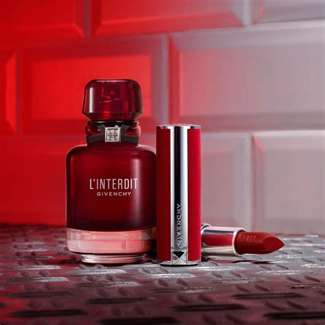 eau de parfum rouge l'interdit givenchy|l interdit by givenchy.